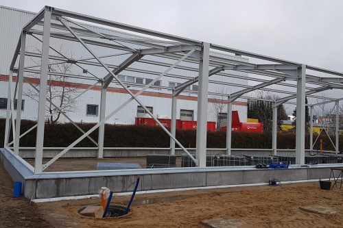 New construction Boels rental center Norderstedt 5