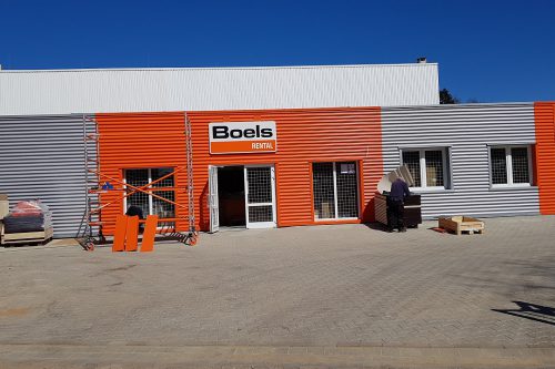 New construction Boels rental center Norderstedt 3